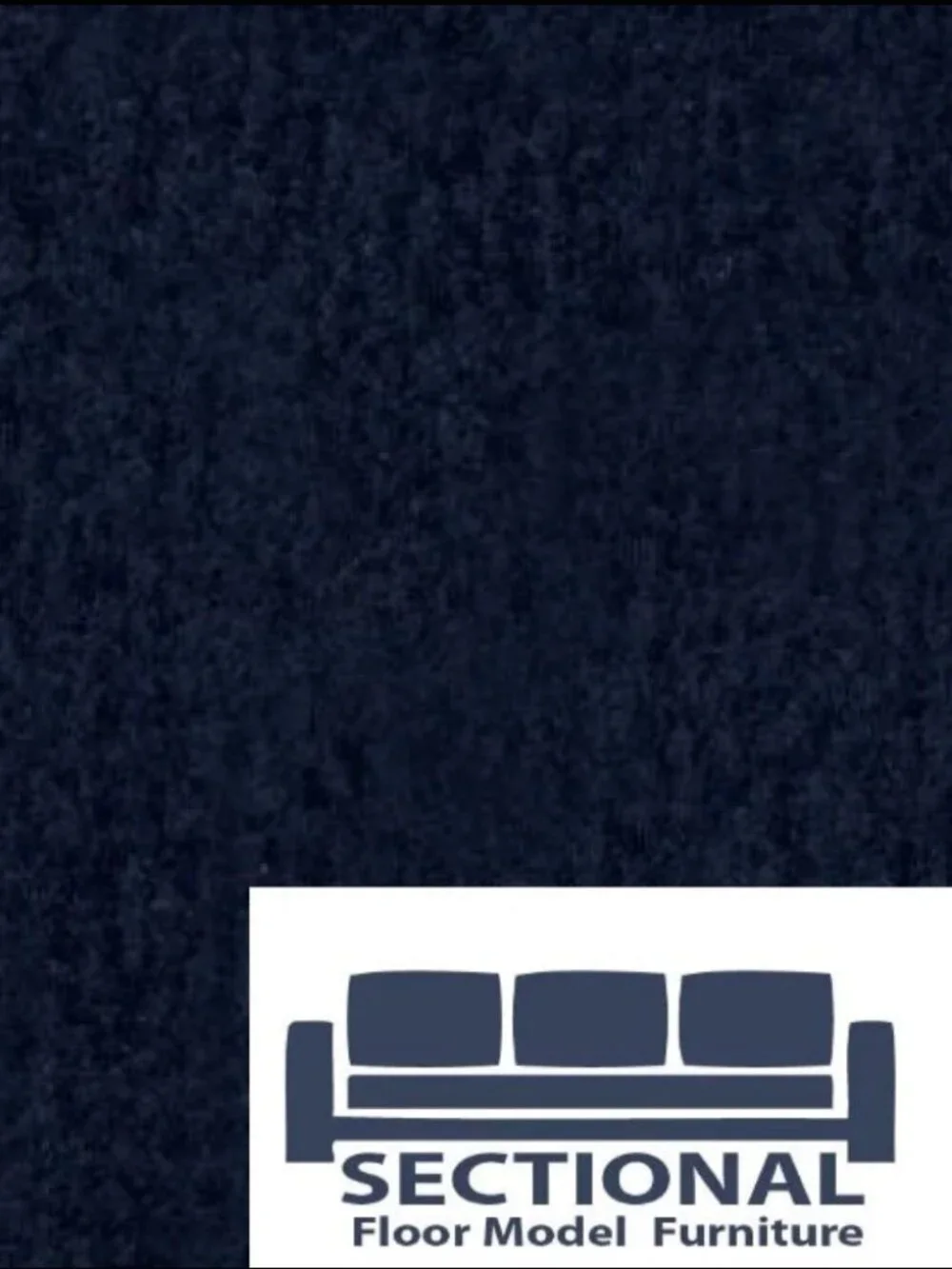 Lovesac Deep Back Pillow Cover: Midnight Navy Corded Velvet